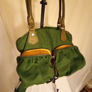 MZ Wallace Jane Bedford Clover Nylon Purse with Coin Purse